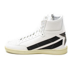 Yves Saint Laurent // Hi-Top Sneakers // Black + White (Euro: 40)