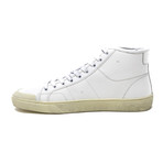 Yves Saint Laurent // Patched Sneakers // White (Euro: 39)