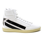 Yves Saint Laurent // Hi-Top Sneakers // Black + White (Euro: 41)