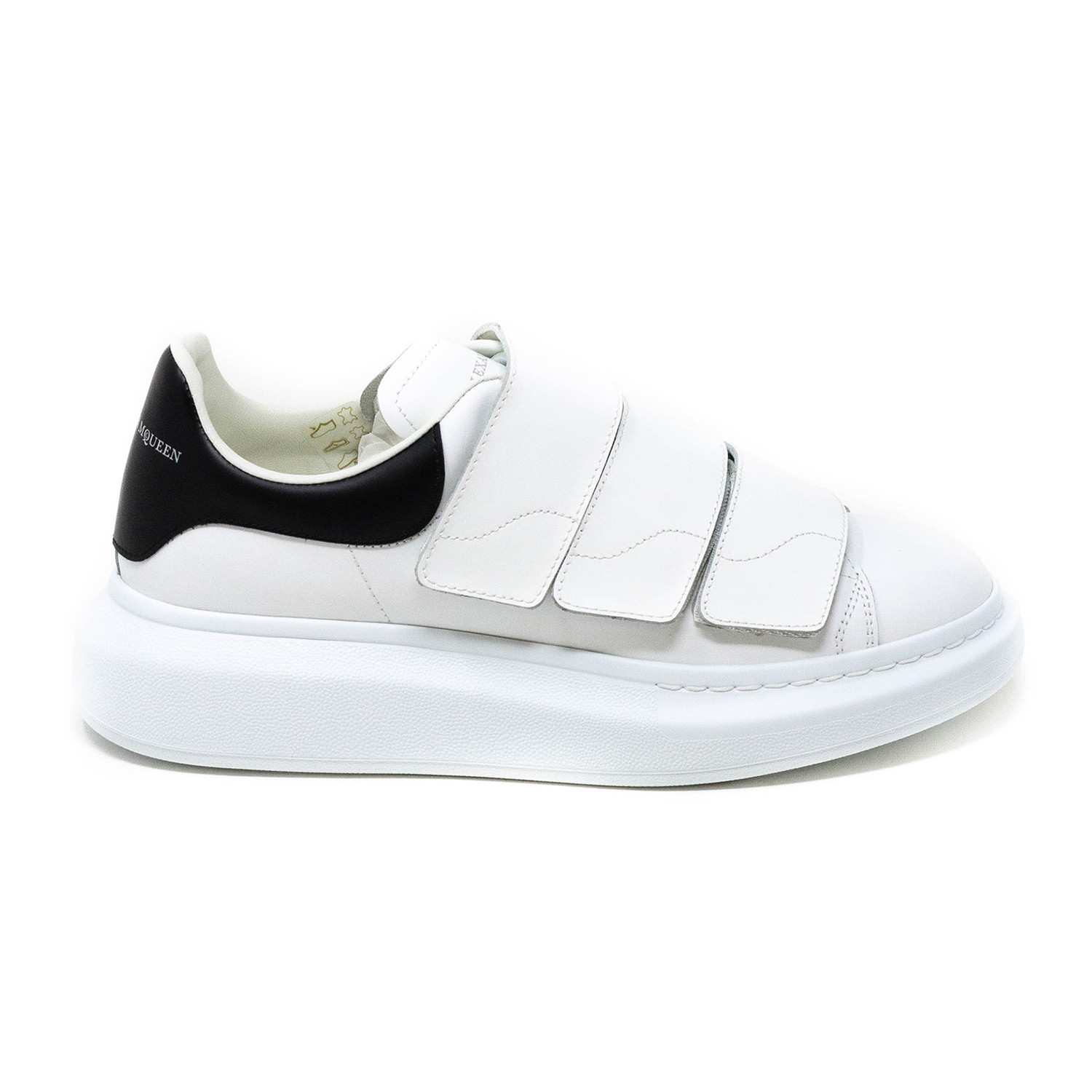Alexander McQueen // Velcro Sneakers // White (Euro: 40) - Designer ...