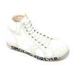 Yves Saint Laurent // Smoking Forever Sneakers // White (Euro: 40)