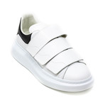 Alexander McQueen // Velcro Sneakers // White (Euro: 39)