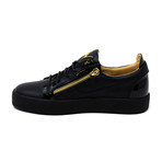 Giuseppe Zanotti // Zip Sneakers V2 // Black (Euro: 39)