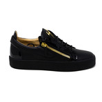 Giuseppe Zanotti // Zip Sneakers V2 // Black (Euro: 39)