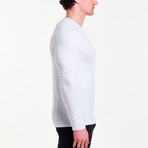 Essential Long Sleeve // White (M)
