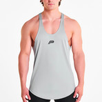Essential BreathEasy Stringer Vest // Light Gray (L)