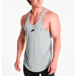 Essential BreathEasy Stringer Vest // Light Gray (S)