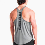 Essential BreathEasy Stringer Vest // Shadow Gray (L)