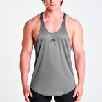 Essential BreathEasy Stringer Vest // Shadow Gray (M)
