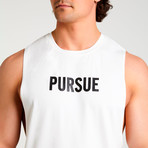 Pursue EST.2013 Vest // White (XL)
