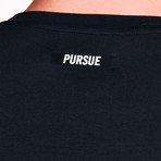 Pursue EST.2013 Fitted T-Shirt // Black (M)