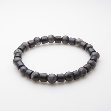 Jean Claude Jewelry // Spirit + Energy Adjustable Bracelet // Black