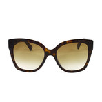 Gucci Women's Sunglasses // GG0459S // Havana Gold