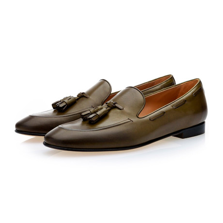 Philippe Nappa Loafers // Olive (Euro: 44)