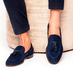 Gigas Velukid Loafers // Navy (Euro: 40)