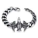 Stainless Steel American Falcon Bracelet