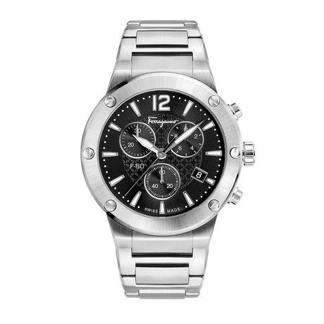 Salvatore Ferragamo F-80 Chronograph Swiss Quartz // FIJ050017