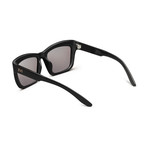 Women's Bonnie Sunglasses // Polished Black + Rose Gradient Lens