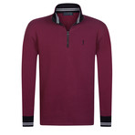 Caliber Sweatshirt // Bordeaux (XS)