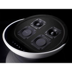 MOV1 Ceramic Bluetooth Speaker System (Black + White)