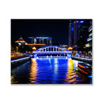Singapore River Canvas (12"W x 16"H x 2"D)
