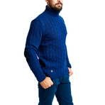 Wool Jacob Sweater // Navy (L)