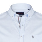 Raul Shirt // Blue + White (XL)
