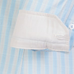 Franco Shirt // Blue + Beige (XL)