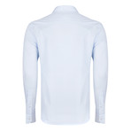 Raul Shirt // Blue + White (XS)