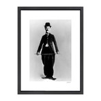Charlie Chaplin as The Little Tramp // Great Moments in History (12"W x 16"H x 2"D)