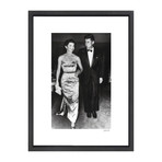 John F. Kennedy + Jacqueline Kennedy // Great Moments in History (12"W x 16"H x 2"D)