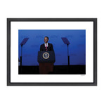 President Obama // Great Moments in History (12"W x 16"H x 2"D)