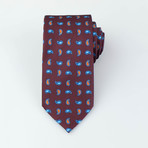 Proctor Silk Tie // Brown