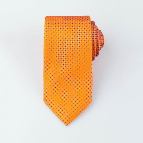 Baker Silk Tie // Orange