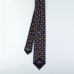 Saunders Silk Tie // Black