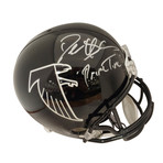 Signed Full Size Replica Helmet // Falcons // Deion Sanders // "Primetime"