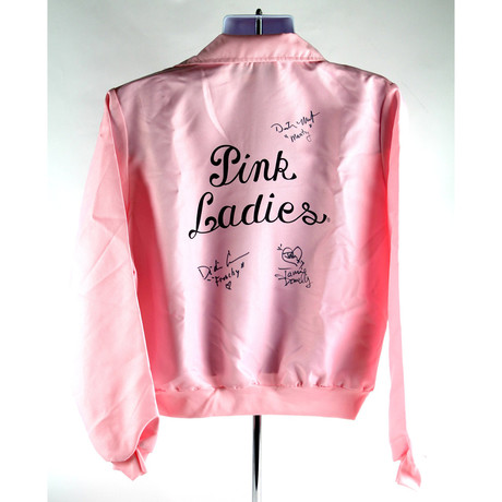Signed Jacket // Grease "Pink Ladies" // Cast