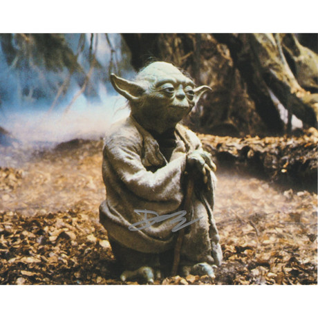 Signed Photo // Star Wars "Yoda" // Deep Roy