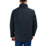 Brussels Overcoat // Black (Small)