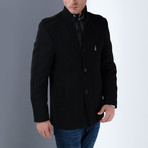 Seville Overcoat // Black (3X-Large)