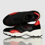 Vaella Sneakers // Black + Red (Euro: 44)