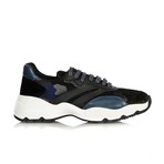 Vaella Sneakers // Black + Blue (Euro: 41)