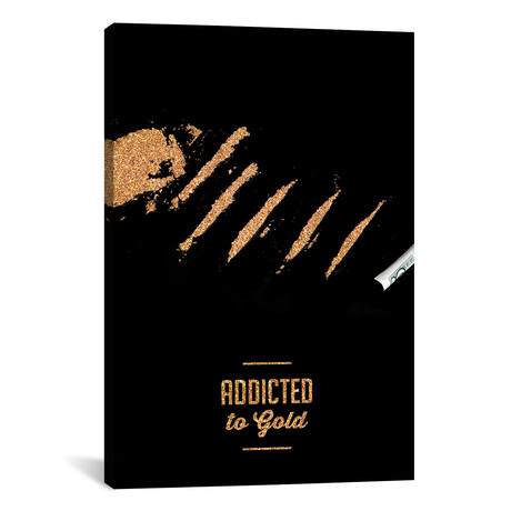 Addicted To Gold // Alexandre Venancio (18"W x 26"H x 0.75"D)