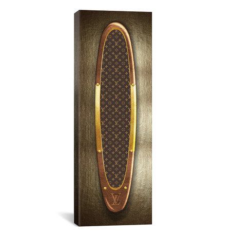 Surf Louis Vuitton (12"W x 36"H x 0.75"D)