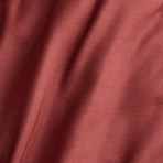 All-Season Triple Brushed Microfiber Down-Alternative Comforter // Brick Red (Twin)