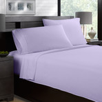 Sateen Smooth & Silky 4-Piece Sheet Set // Lilac (Full)