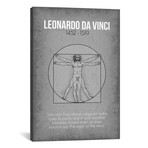 Leonardo da Vinci (18"W x 26"H x 0.75"D)