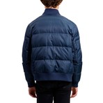 Down Quilted Bomber // Ocean (2XL)