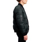 Down Quilted Bomber // Evergreen (S)