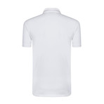 Mesh Polo Shirt // White (XL)